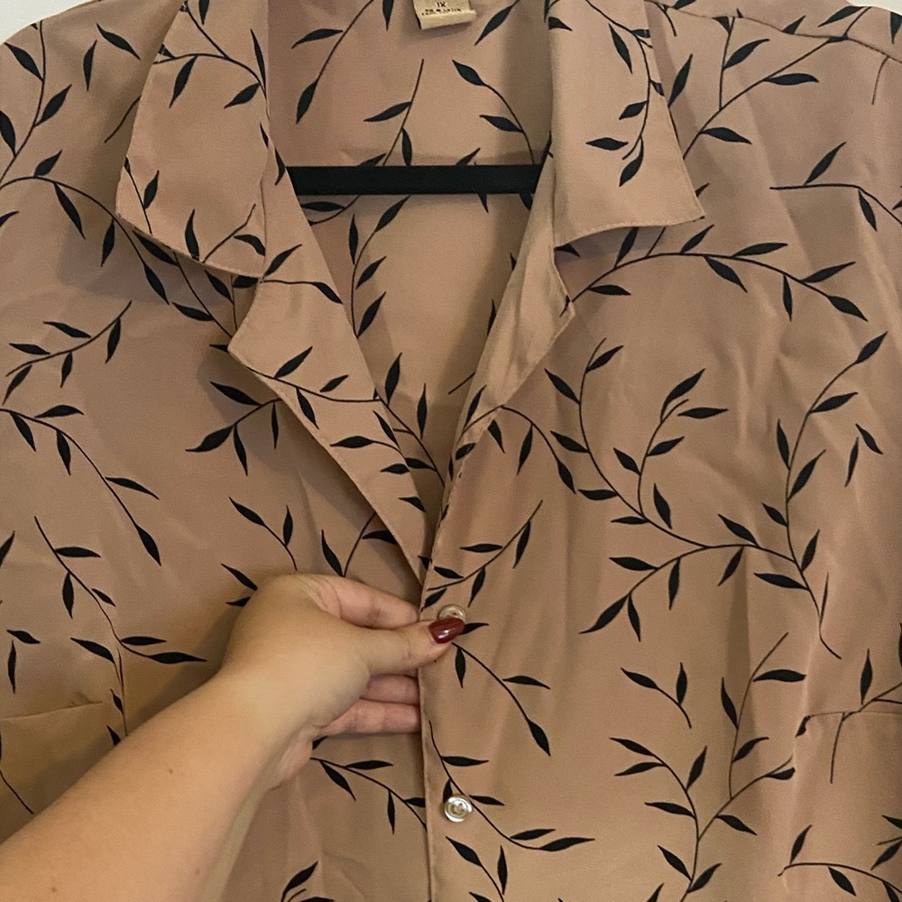90s style blouse